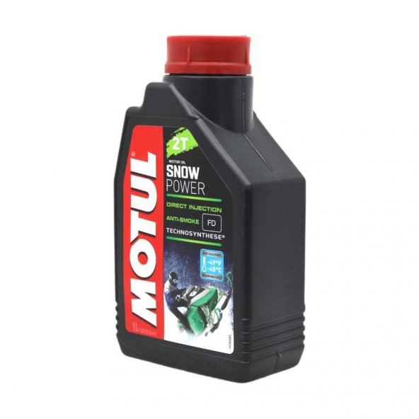 Motul SnowPower 2T 1 Lt 2 Zamanlı Kar Motosiklet Yağı (4 Adet) - Resim 3