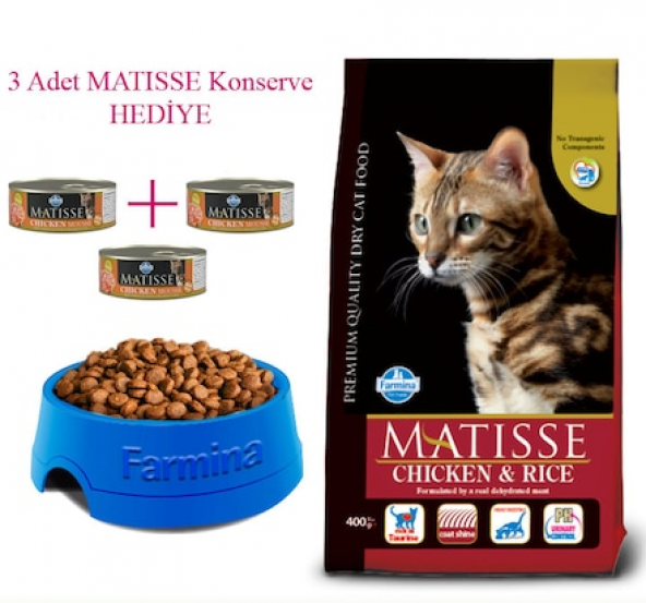 Matisse Tavuklu Pirinçli Yetişkin Kedi Maması 10 Kg