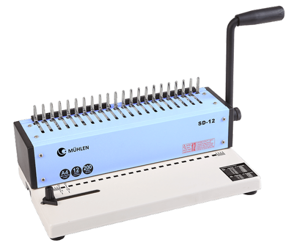 Mühlen Sd 12 Spiral Ciltleme Makinesi Plastik Spiral