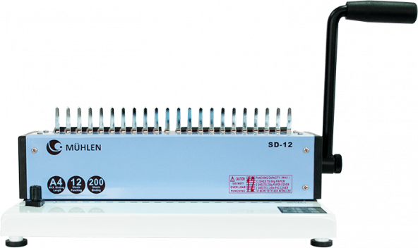 Mühlen Sd 12 Spiral Ciltleme Makinesi Plastik Spiral - 2