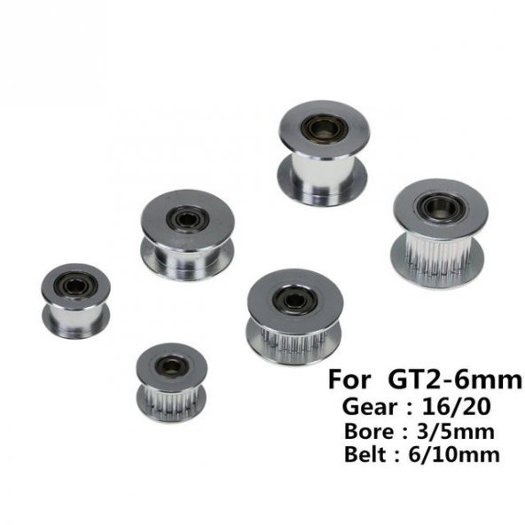 GT2 Zamanlama Dişlisi (Dişsiz 20T 3x6 ) 1 Adet - 2