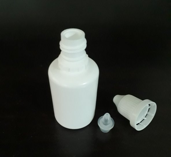 Plastik şişe 30ml Likit şişesi  x 10 adet - 1