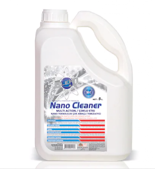 Nano Clean Max 5 Kg Leke Çıkarıcı Çok Amaçlı Temizleyici
