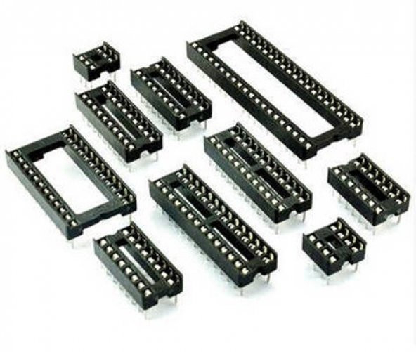 Entegre Soketi Dar 6 pin  x 1 adet  (rf027)