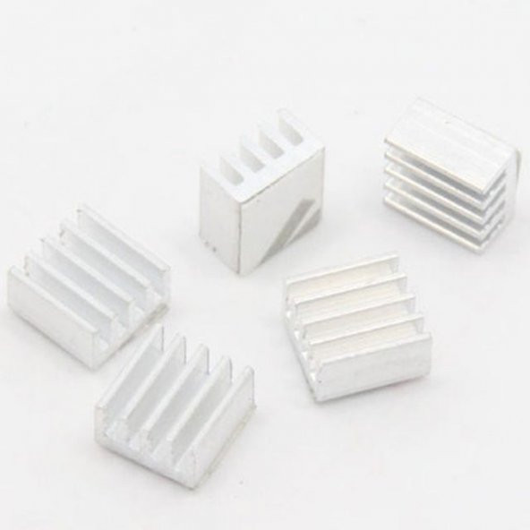 3D Yazıcı için aleminyum soğutucu 8x8x5mm x 1 adet