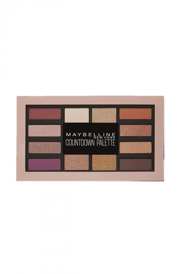 Maybelline Göz Farı Paleti - Countdown Palette 01 Holiday