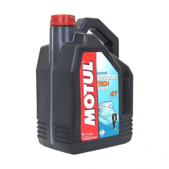 Motul Marine Outboard Tech 4T 10W-30 5 Lt Tekne Motor Yağı - 2