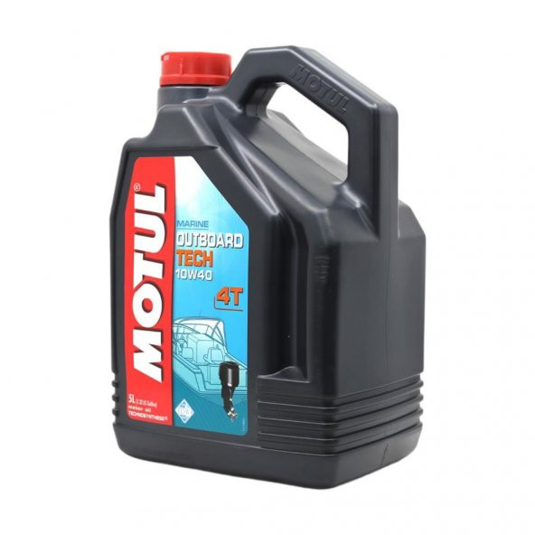 Motul Marine Outboard Tech 10W-40 4T 5 Lt Tekne Motor Yağı (2 Adet) - 3