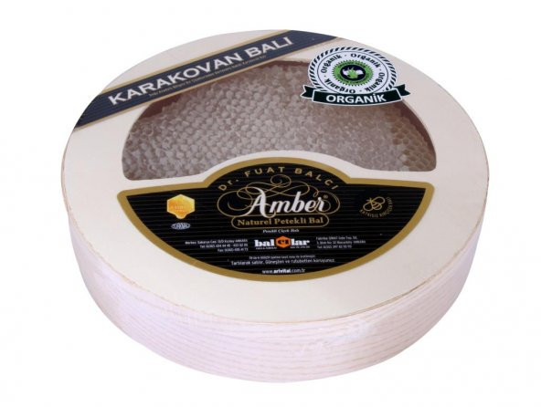 AMBER ORGANİK KARAKOVAN PETEK TÜM ( 1100 GR +-50gr )