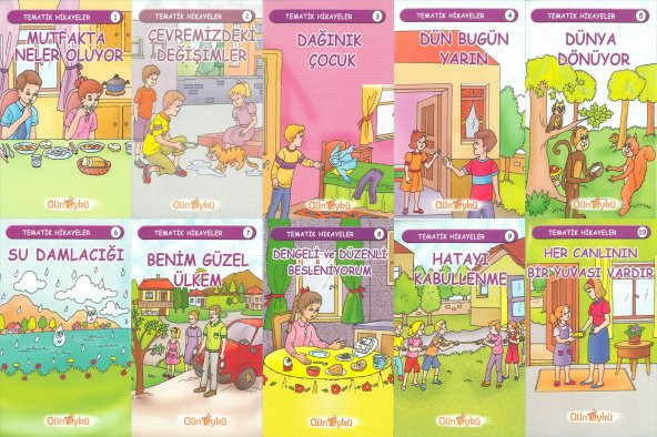 Tematik Hikayeler Serisi 10Kitap