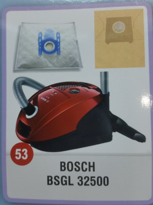 Bosch MARKA SÜPÜRGELER İÇİN BEZ TORBA 10 ADET - 3