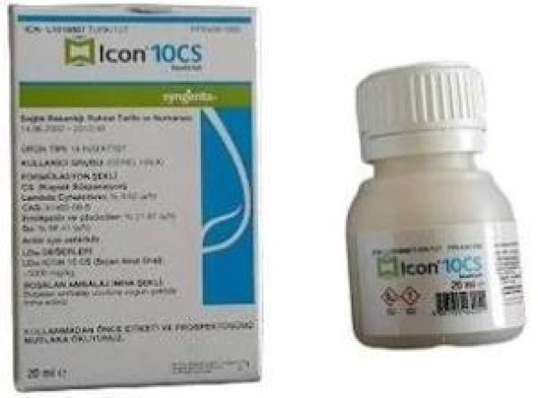 Syngenta Icon 10 CS Genel Haşere İlacı 20 ML SKT:26/04/2025 - 2