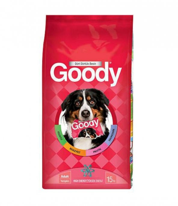 Goody High Energy Yüksek Enerji Yetişkin Köpek Maması-15kg