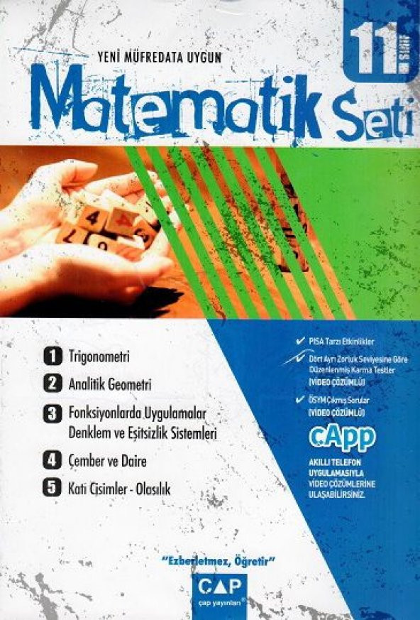 Çap Yayın 11.Sınıf Anadolu Matematik Seti -2019