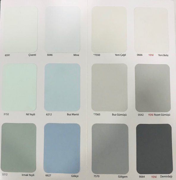 DYO BEŞYILDIZ PLASTİK İÇ CEPHE BOYASI 3,5 KG (TÜM RENKLER) - 4