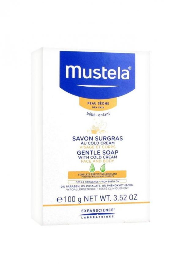 Mustela Gentle Soap With Cold Cream 100 gr