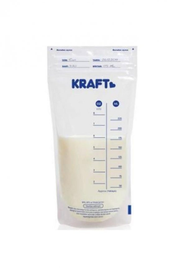 Kraft  30 adet Süt Saklama Poşeti