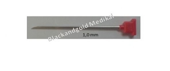 Choi implanter pen yedek iğnesi Kırmızı 1 kutu ( 10 adet)