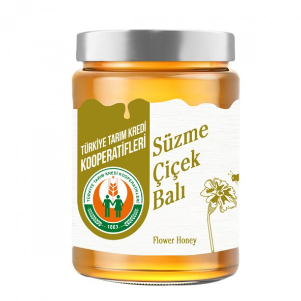 Tarım Kredi Süzme Çiçek Balı 850 Gr