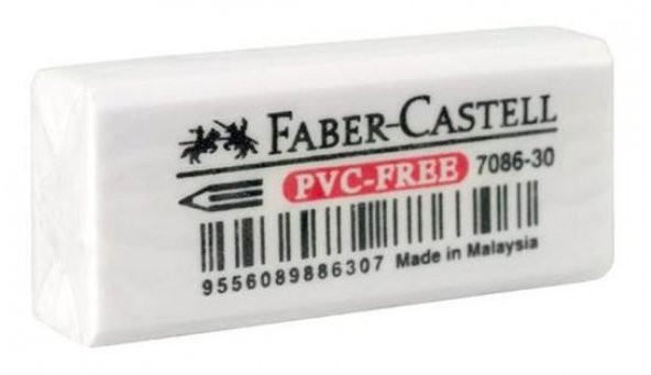 FABER CASTELL PVC FREE 7086-30 BEYAZ SİLGİ 1 ADET