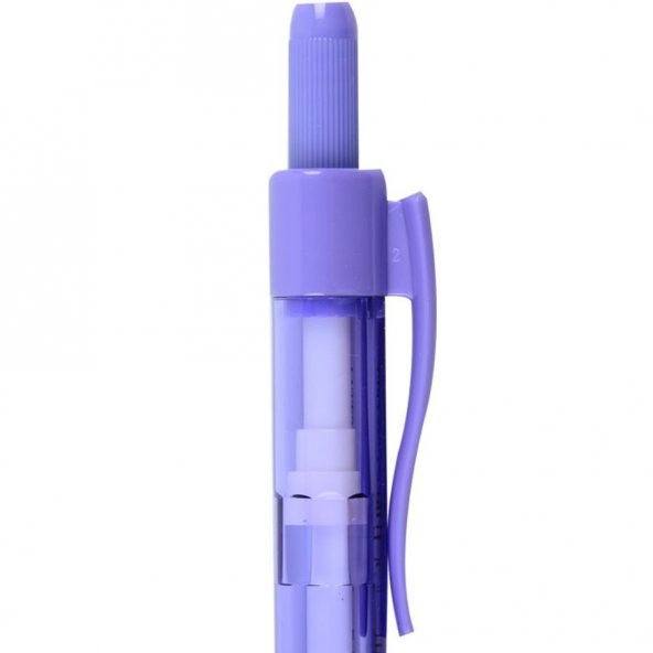 FABER CASTELL TRI CLICK VERSATİL KALEM CANLI RENKLER 0,7 MM UÇ MOR - 2