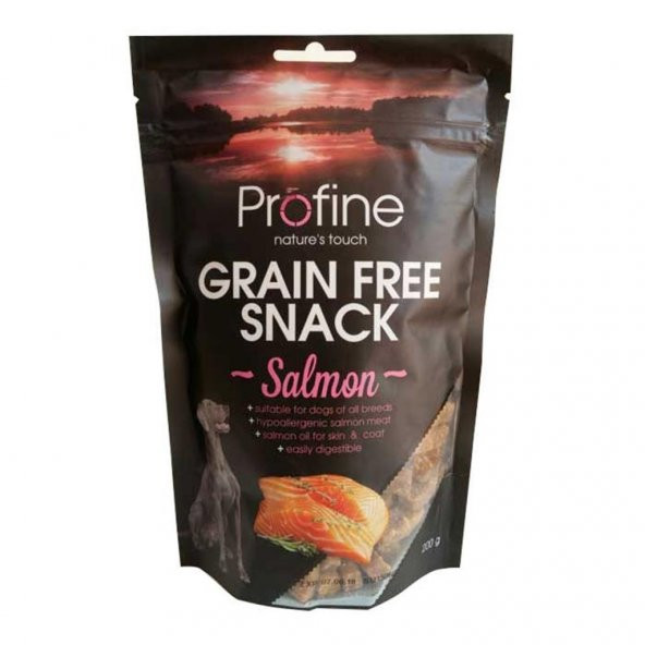 Profine Tahılsız Snack Somonlu Köpek Ödülü 200 Gr