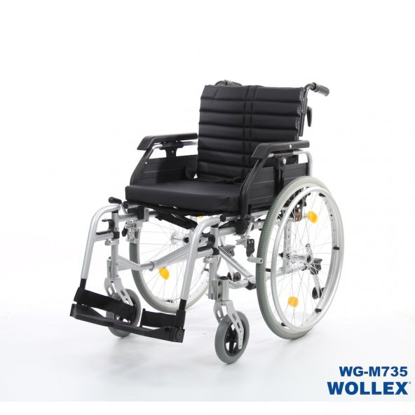 Wollex WG-M735 Alüminyum Manuel Hafif Tekerlekli Sandalye