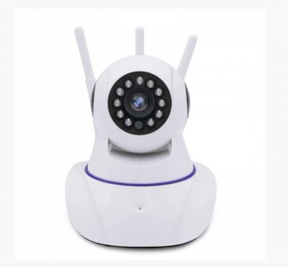 Ateştech  KS-515 Gece Görüşlü HD 360 Derece Wifi İp Kamera - 2