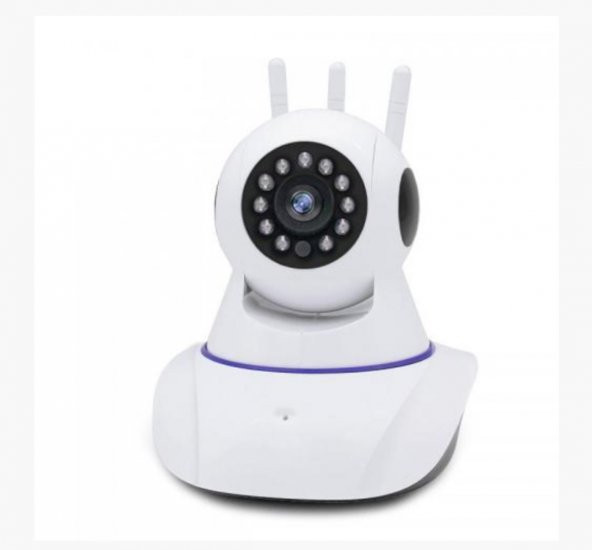 Ateştech  KS-515 Gece Görüşlü HD 360 Derece Wifi İp Kamera - 4