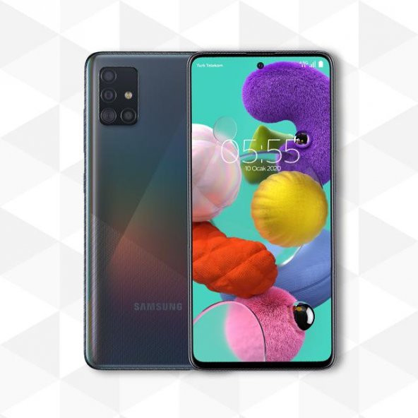Samsung Galaxy A51 2020 128 GB Siyah (Samsung Türkiye Garantili)