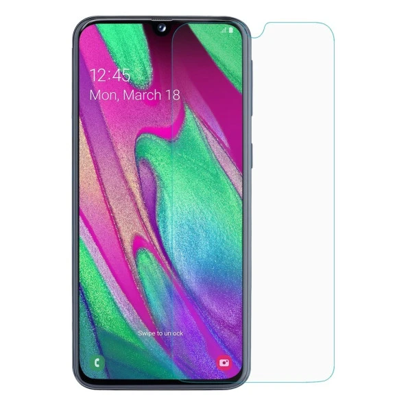 Samsung Galaxy A40 Nano Ekran Koruyucu Kırılmaz Cam - 2