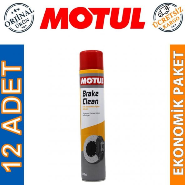 Motul Fren Balata Spreyi 750 ML Brake Clean (12 Adet)
