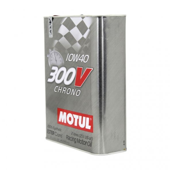 Motul 300V Chrono 10W-40 2 Lt Tam Sentetik Motor Yağı (4 Adet) - Resim 3