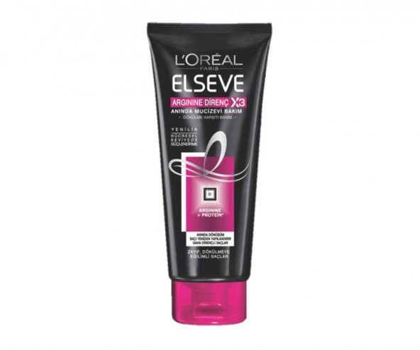 Loreal Paris Elseve Arginine Direnç X3 Dökülme Karşıtı Saç Bakım Kremi 200 Ml