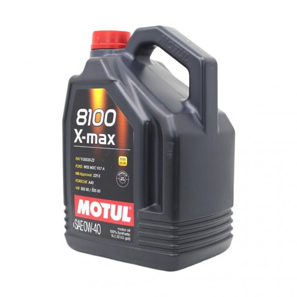 Motul 8100 X-Max 0W-40 5 Lt Tam Sentetik Motor Yağı (4 Adet) - 3