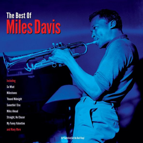 Miles Davis - The Best Of 33lük 3xLP Kırmızı Plak ENT