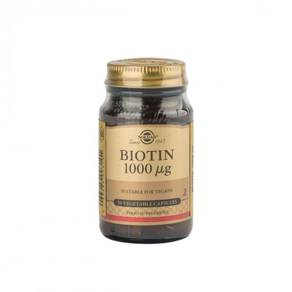 Solgar Biotin 1000 MG 50 Bitkisel Kapsül - 2