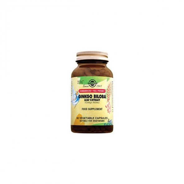 Solgar Ginkgo Biloba Leaf Extract 60 Kapsül