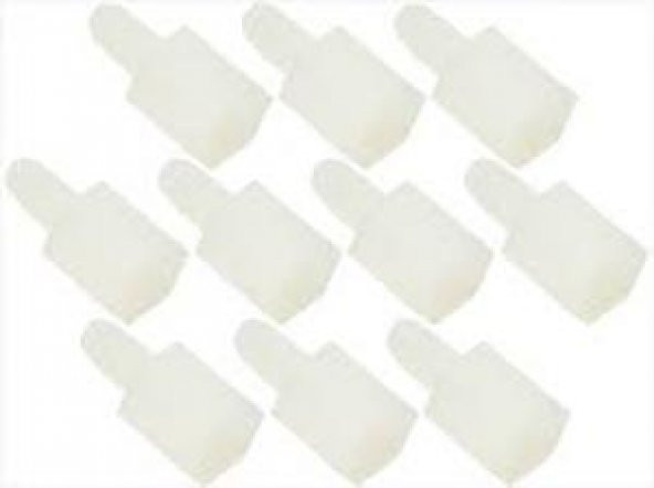 M3x8mm Plastik Distans-Spacer Erkek- Dişi 1 Adet