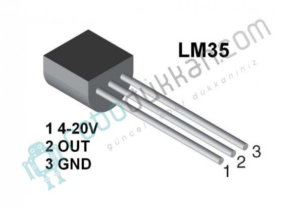 LM35 Sıcaklık Sensörü - 2