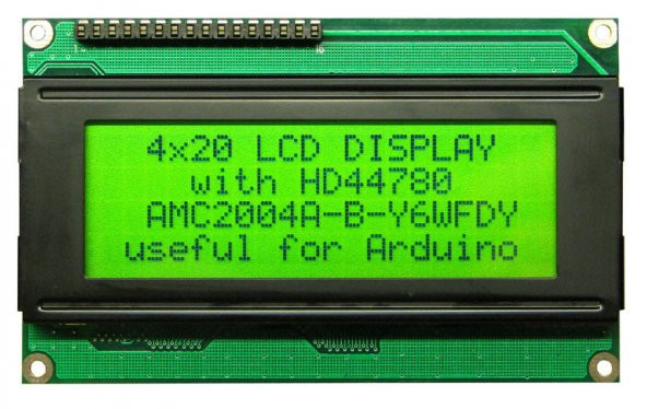 20x04 Lcd Ekran - 4 Satır / 20 Sütun