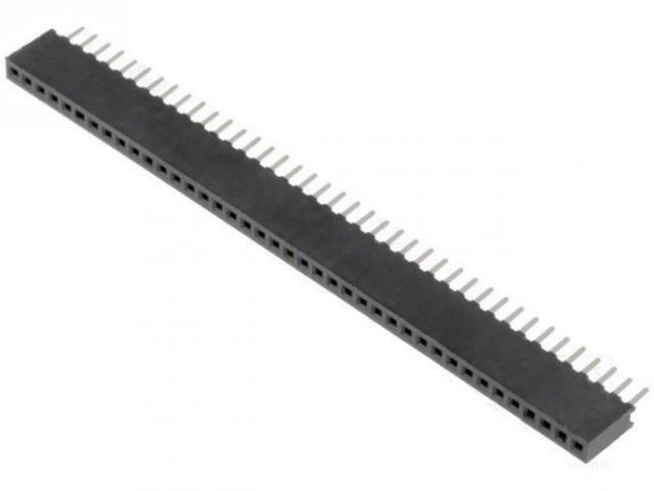 1x40 Pin Dişi Header 2.54 mm - 0.1inch Connfly - 2