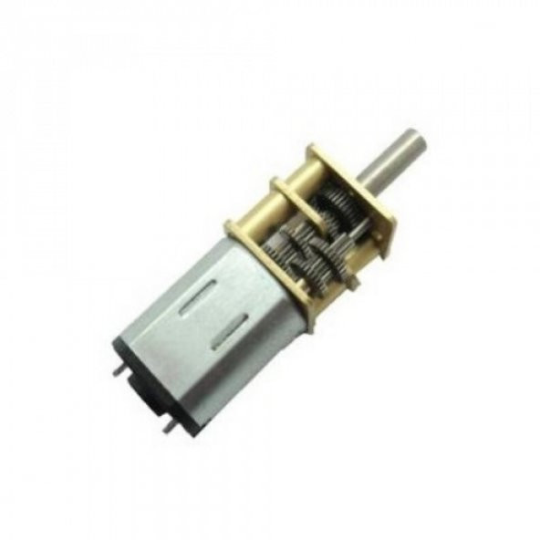 6v 1000 Rpm N20 Redüktörlü Dc Motor - (Çizgi İzleyen Robot Motoru) - 2
