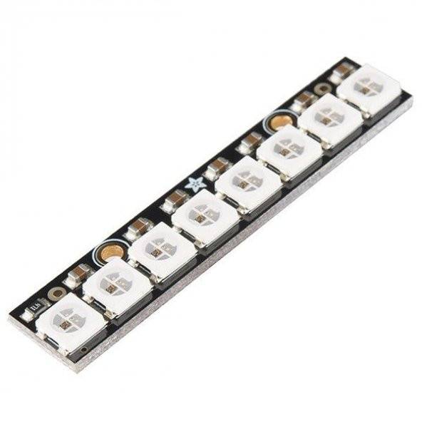 Neopixel 8 Rgb Led - Neopixel Stick - 8li Ws2812 5050 Rgb Led - 2
