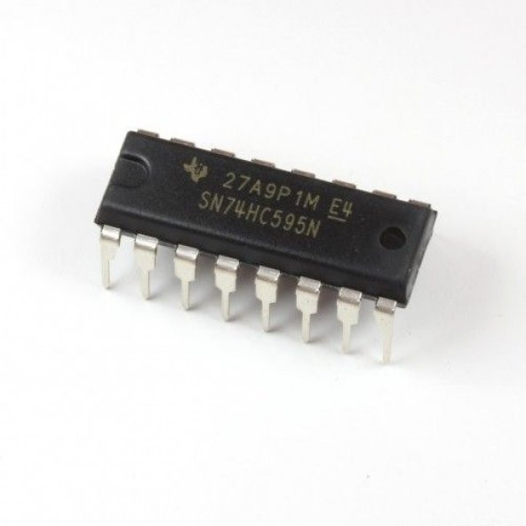 74HC595 - 8-Bit - Shift Register Entegresi ürün görseli 1