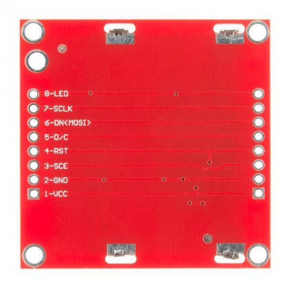 Nokia 5110 Lcd Ekran - Mavi Aydınlatmalı - Kırmızı Model - 2