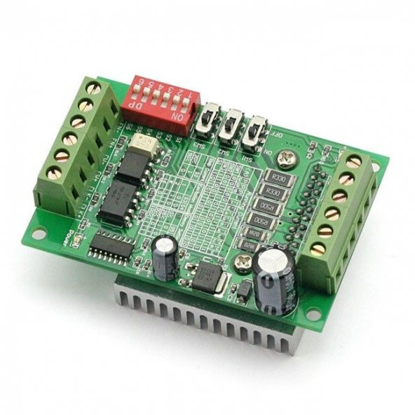 Tb6560 3a Step Motor Sürücüsü, Tek Eksenli /  Stepper Motor Driver,Single Axis Controller,10 Files C