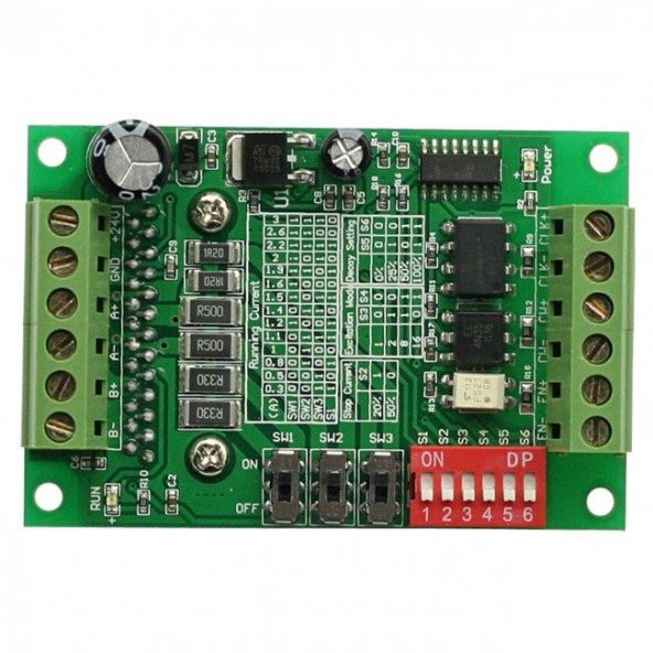 Tb6560 3a Step Motor Sürücüsü, Tek Eksenli /  Stepper Motor Driver,Single Axis Controller,10 Files C - 3