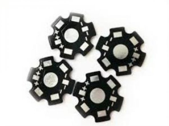 Power Led Soğutucu - 1 Watt Alüminyum Soğutucu Plaka - 2