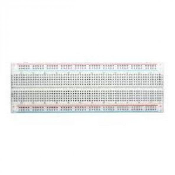 Büyük Boy Breadboard 830 Pin Delikli - Yapışkanlı Model
